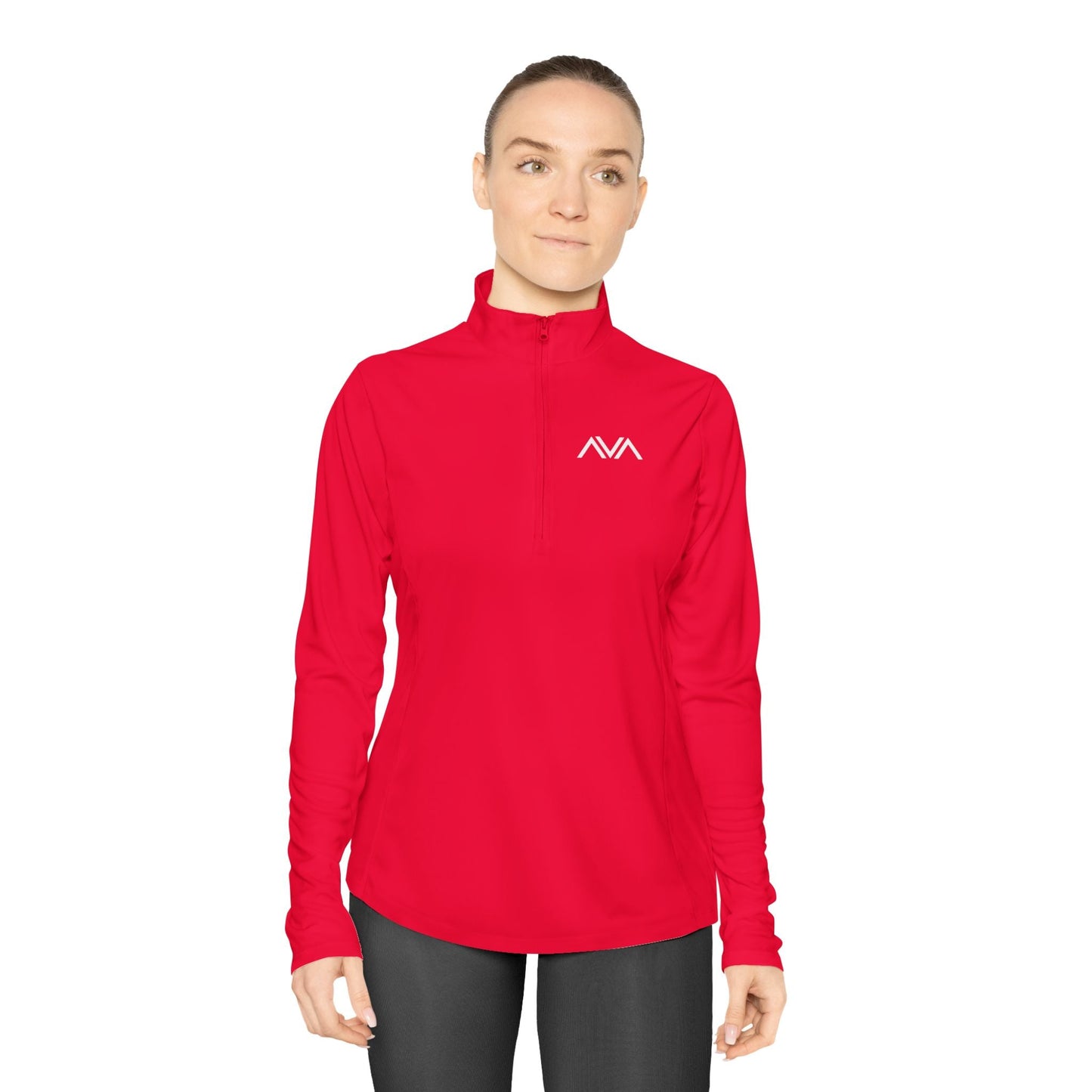 Sudadera con cremallera corta para mujer AE