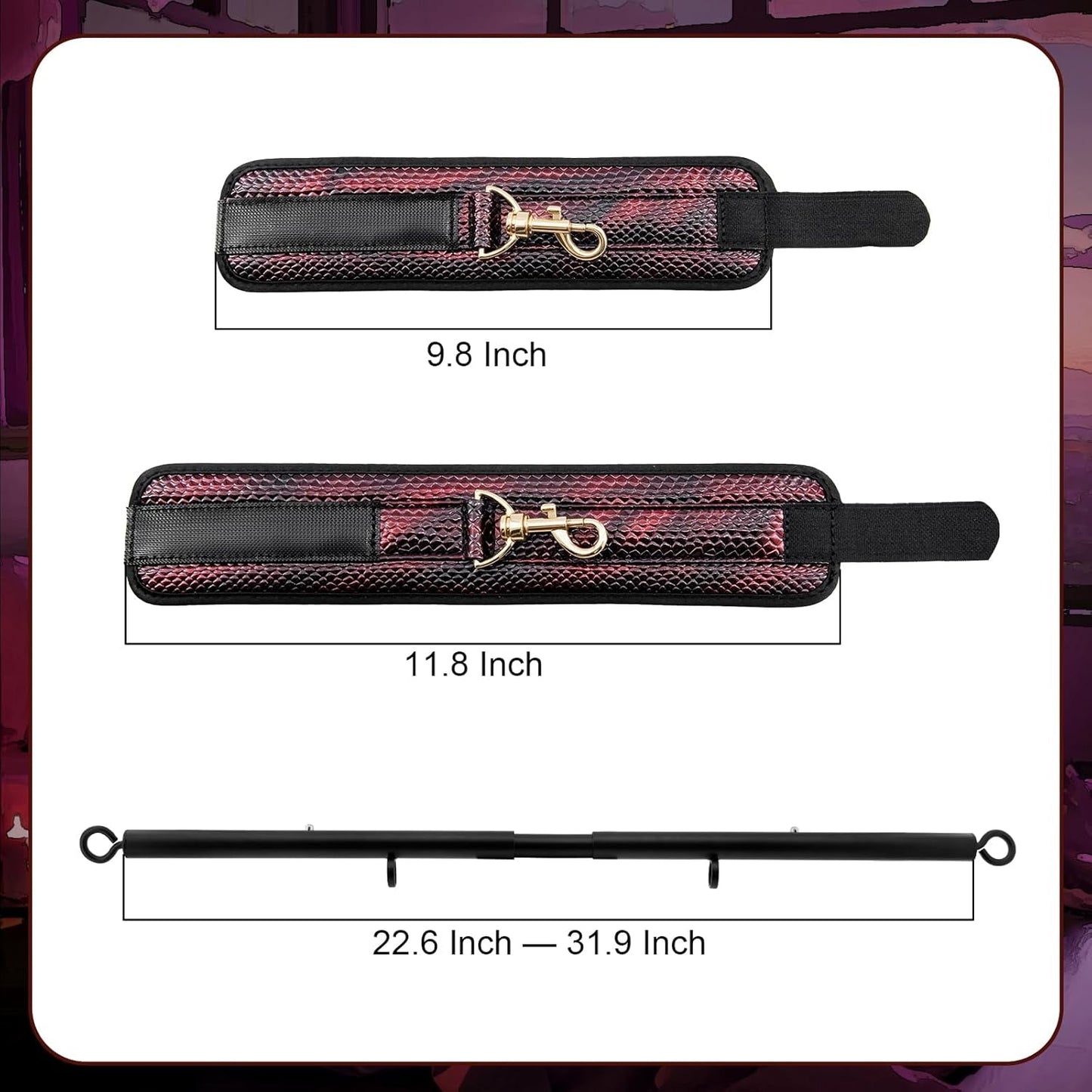 Kit de barra separadora de patas ajustable FlexLink