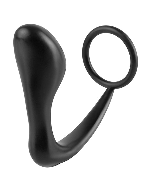 Fantaisie Anale Orgasme Culotte Anneau Pénien Plug Noir