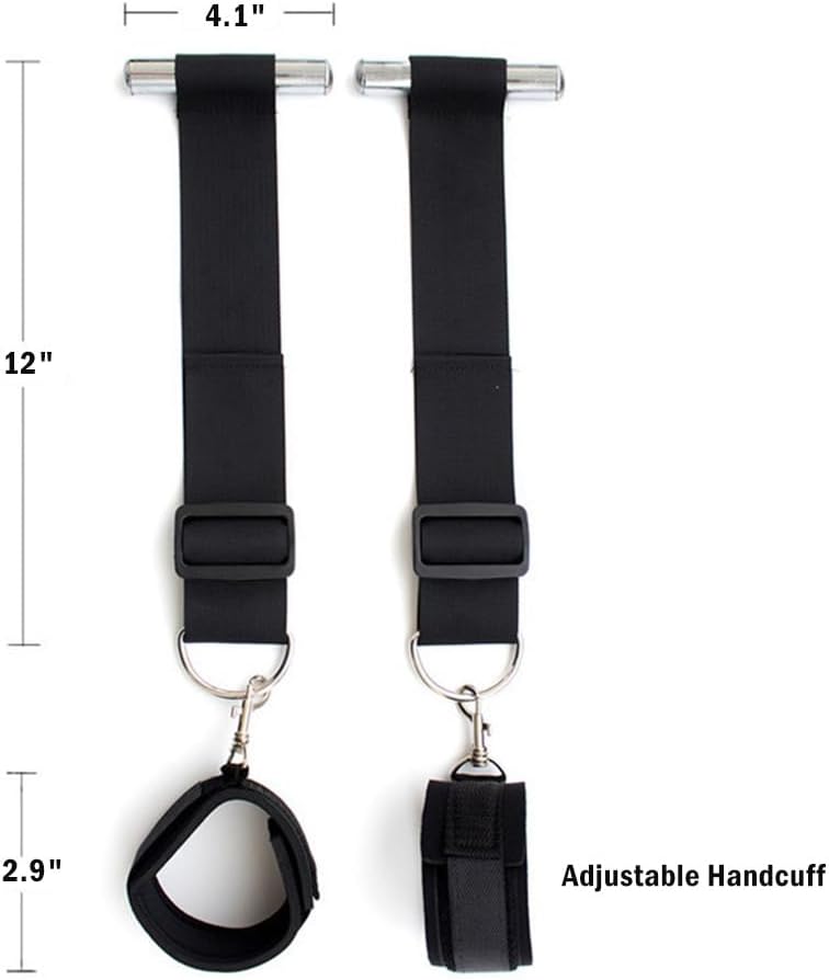 Correas de columpio para colgar en la puerta EuphoriaVine | Restricciones portátiles BDSM Bondage