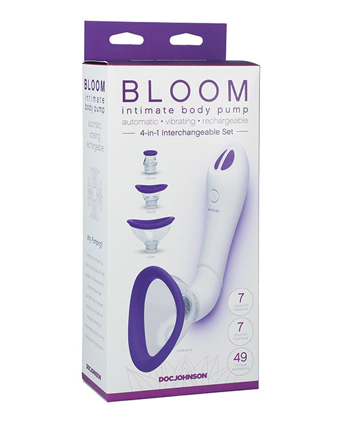 Bloom Bomba Corporal Íntima - Morado/Blanco