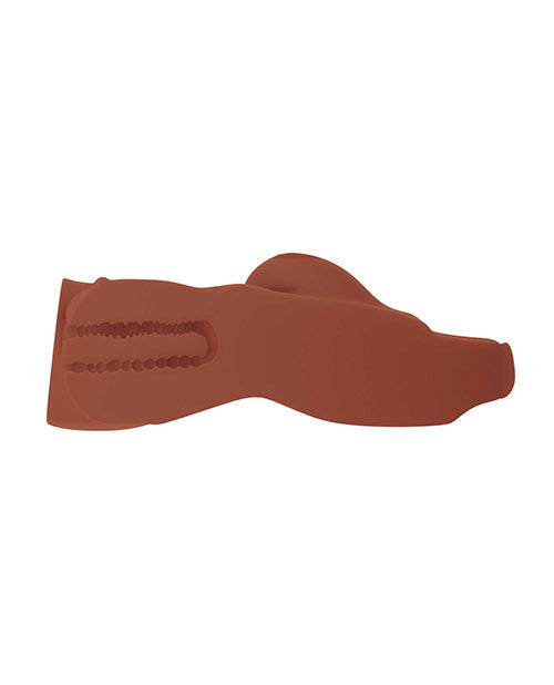 PDX Plus Perfect 10 Masturbador de torso Marrón