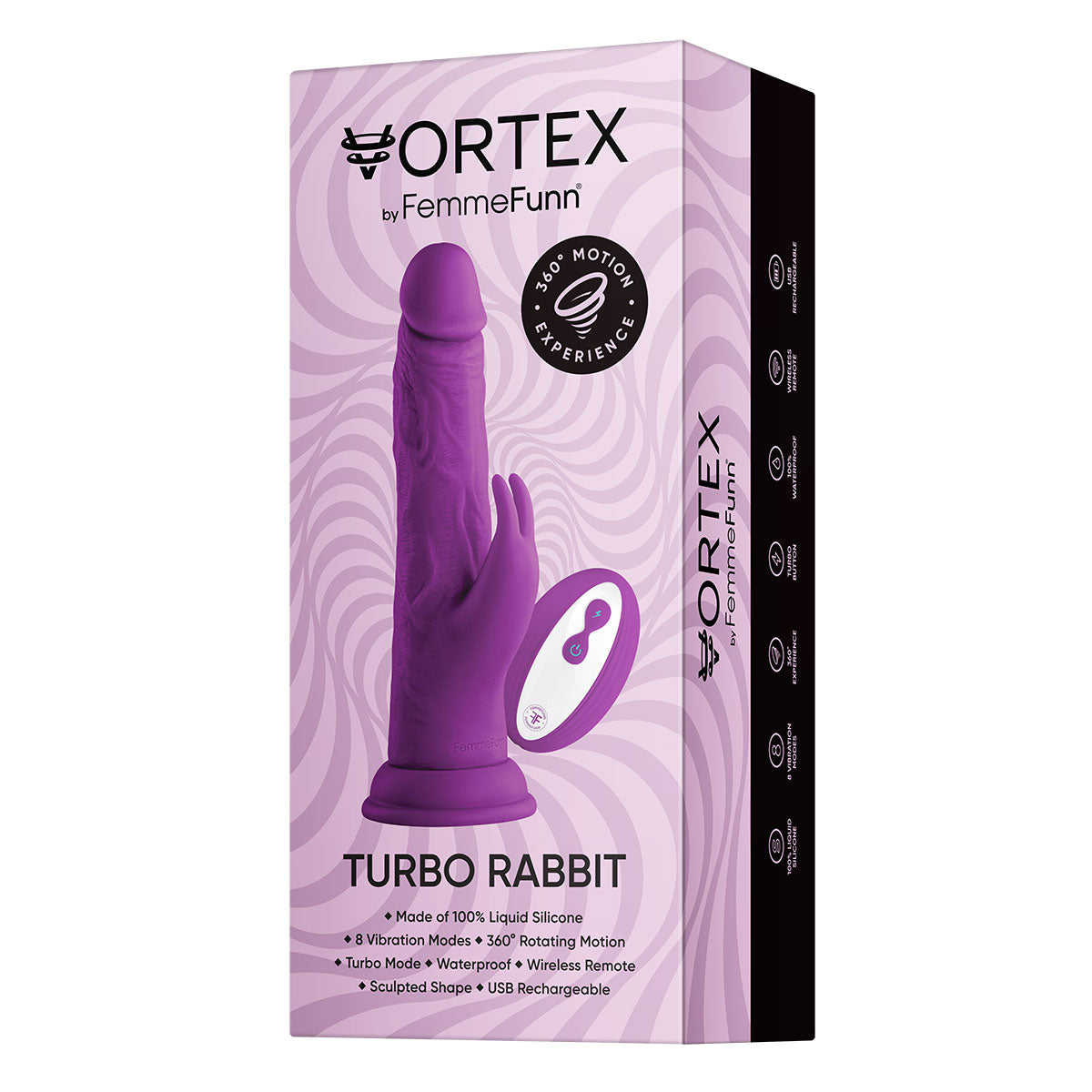 Femme Funn Wireless Turbo Conejo - Morado
