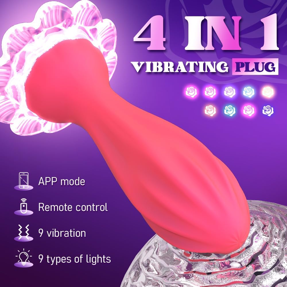 Vibrador anal SatinPetal