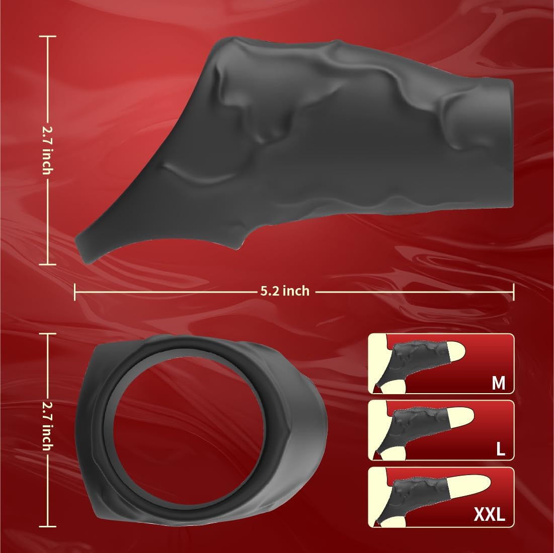 Funda vibradora para pene ShadowVibe