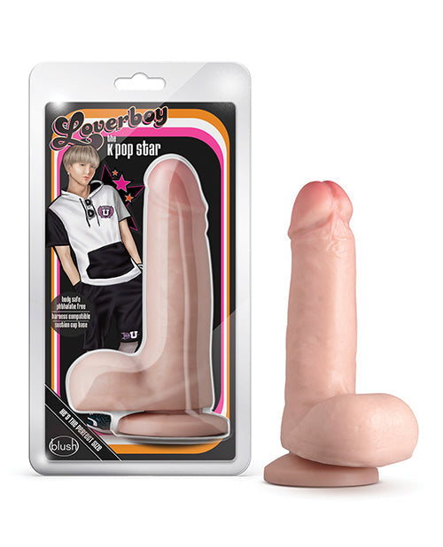 Dildo de 7.25" de Coverboy K Pop Star - Vainilla