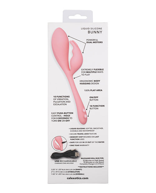Elle conejito de silicona líquida - Rosa