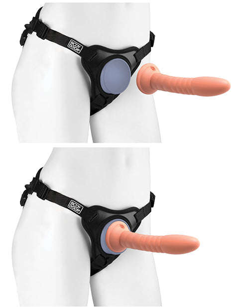Dillio Platinum Body Dock SE Harnais Strap-On – Noir