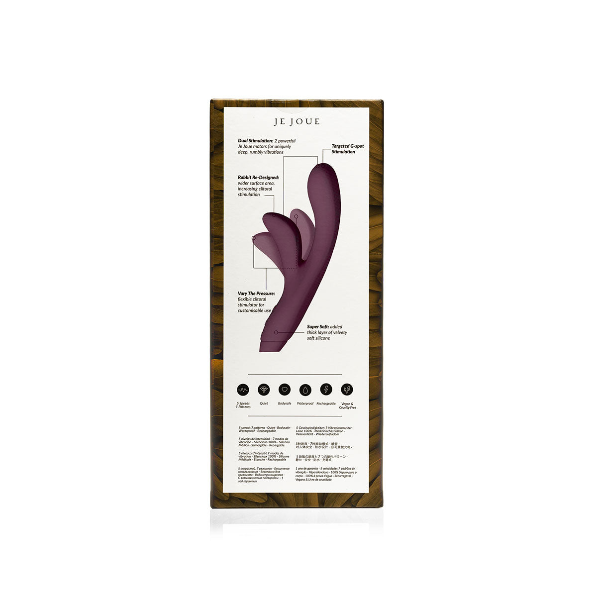 Vibrador de conejo Je Joue Hera - Morado