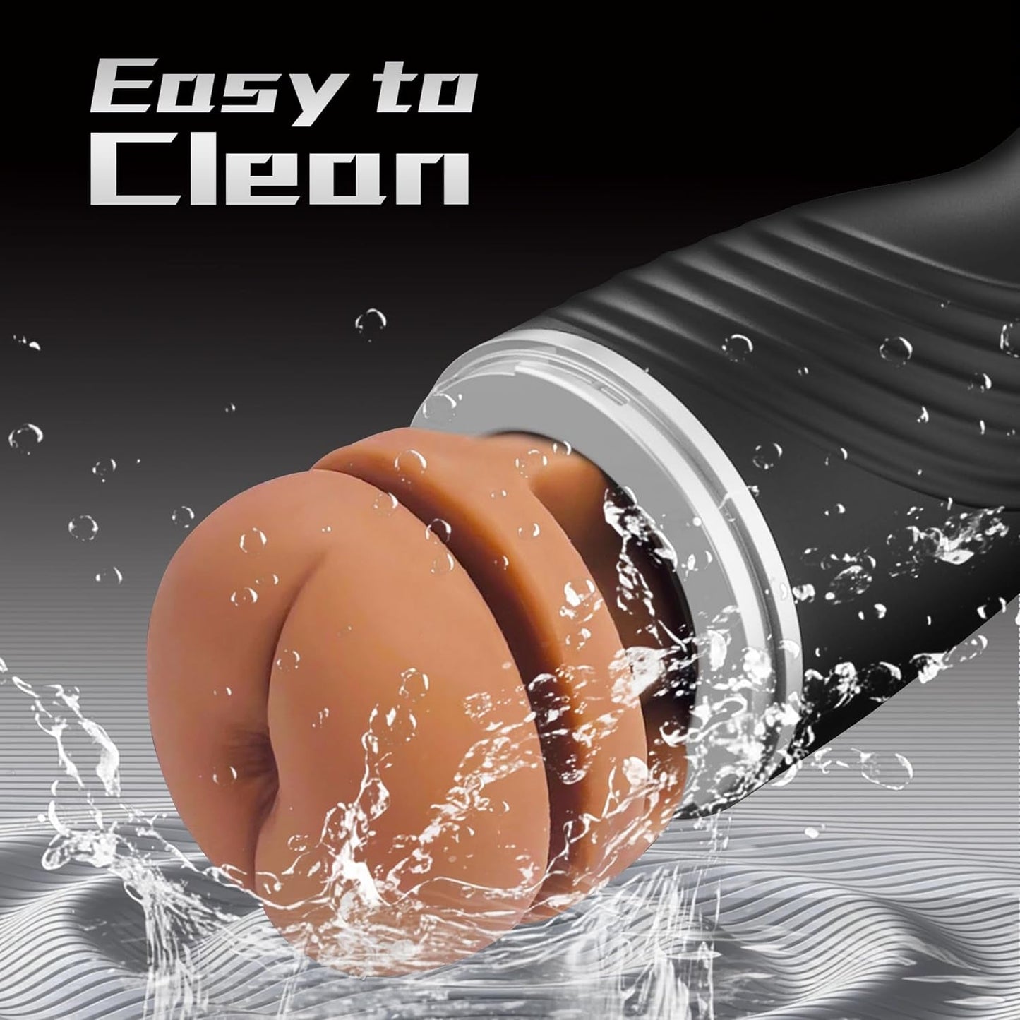 DeepVault 8.5" Coño de bolsillo anal para hombre Masturbador de coño