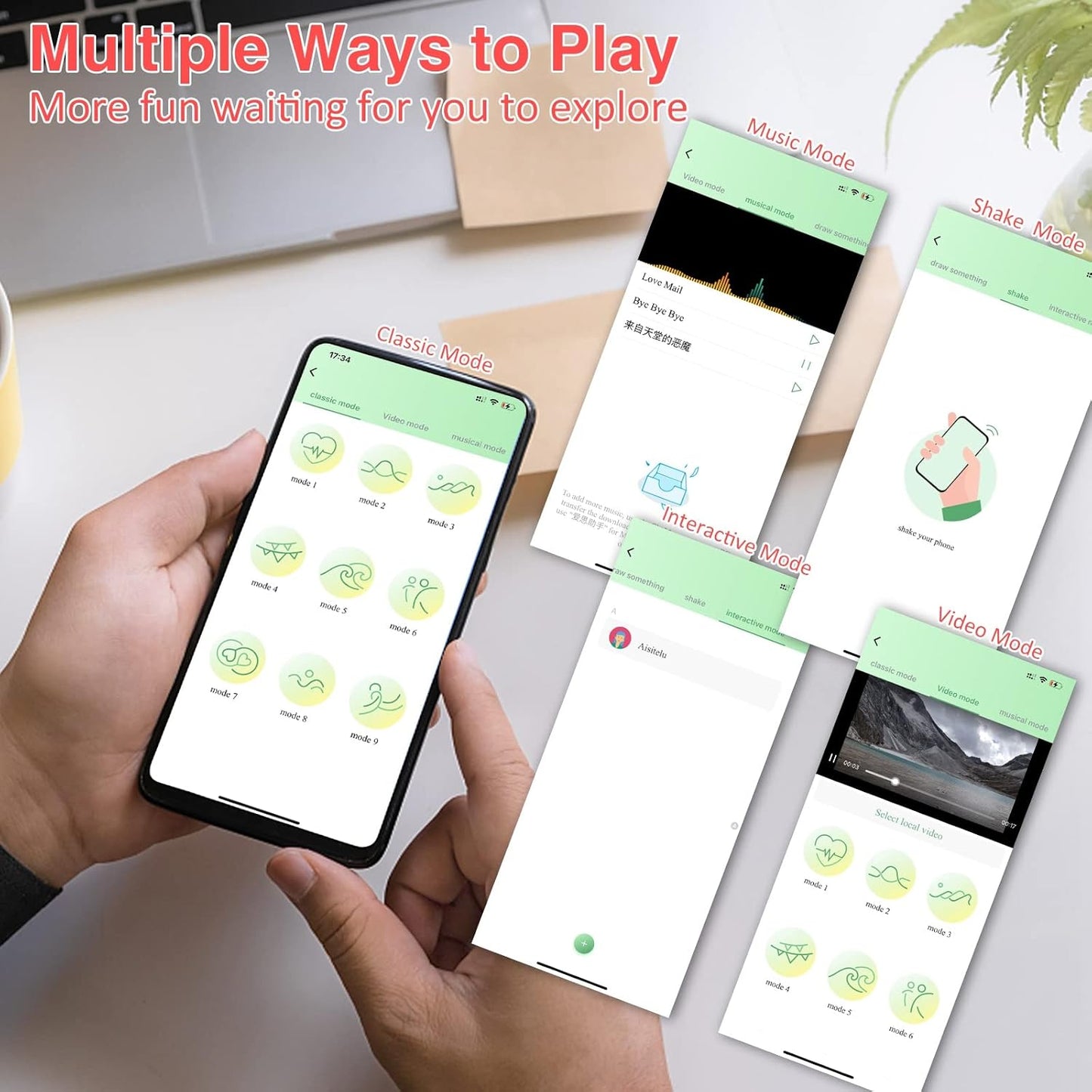 JoyPulse Egg Clitoral Vibrator