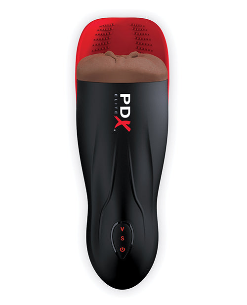 PDX Elite Fuck O Matic 2 Stroker vibratorio con ventosa