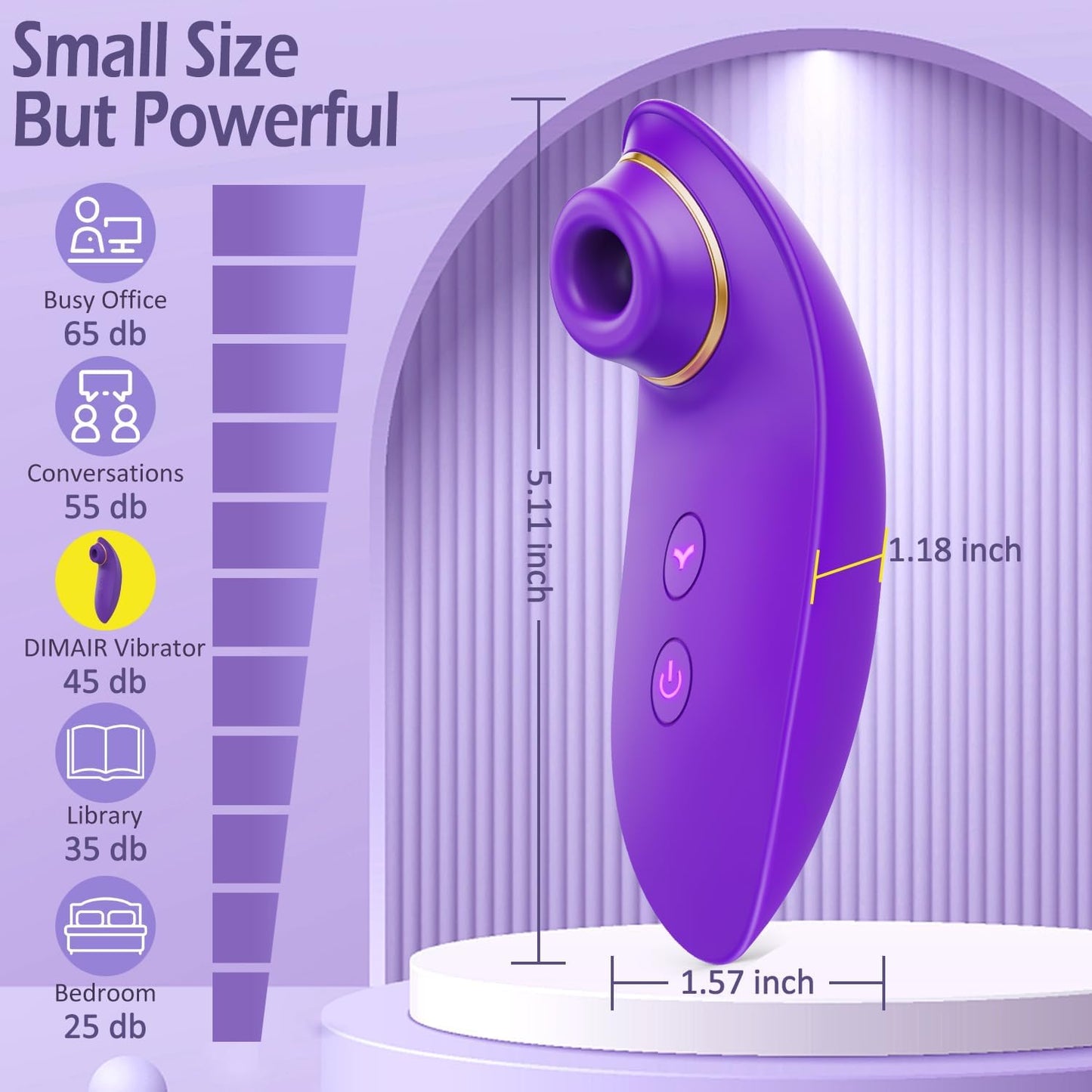 PhantomPlume Clitoral Sucking Vibrator