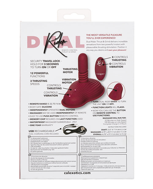 Mando a distancia doble jinete Thrust & Grind - Rojo