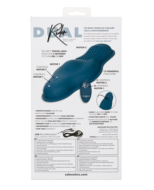 Coche a control remoto Dual Rider Bump & Grind - Azul