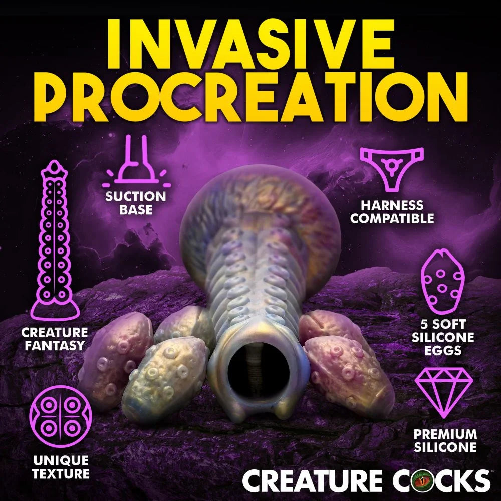 Criatura Pene Profundo Invasor Tentáculo Ovipositor Dildo