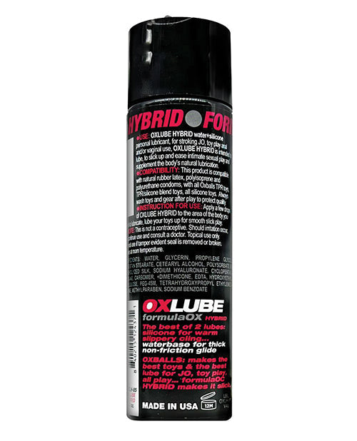 Ox Balls OXLube Formula-OX Híbrido - 8.5 oz