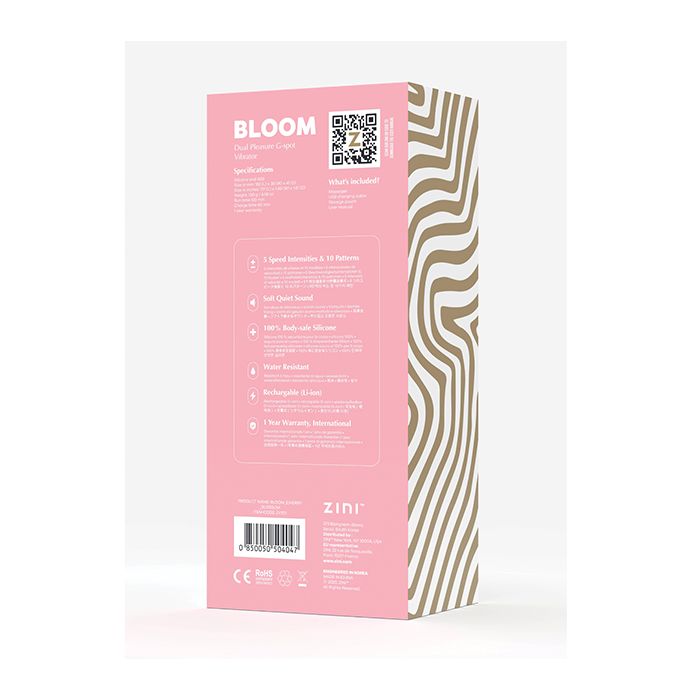 Vibrador Punto G Zini Bloom - Flor de Cerezo