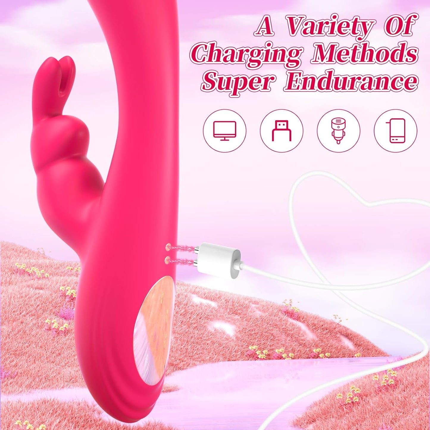 Vibrador de conejo HaloTease para el punto G