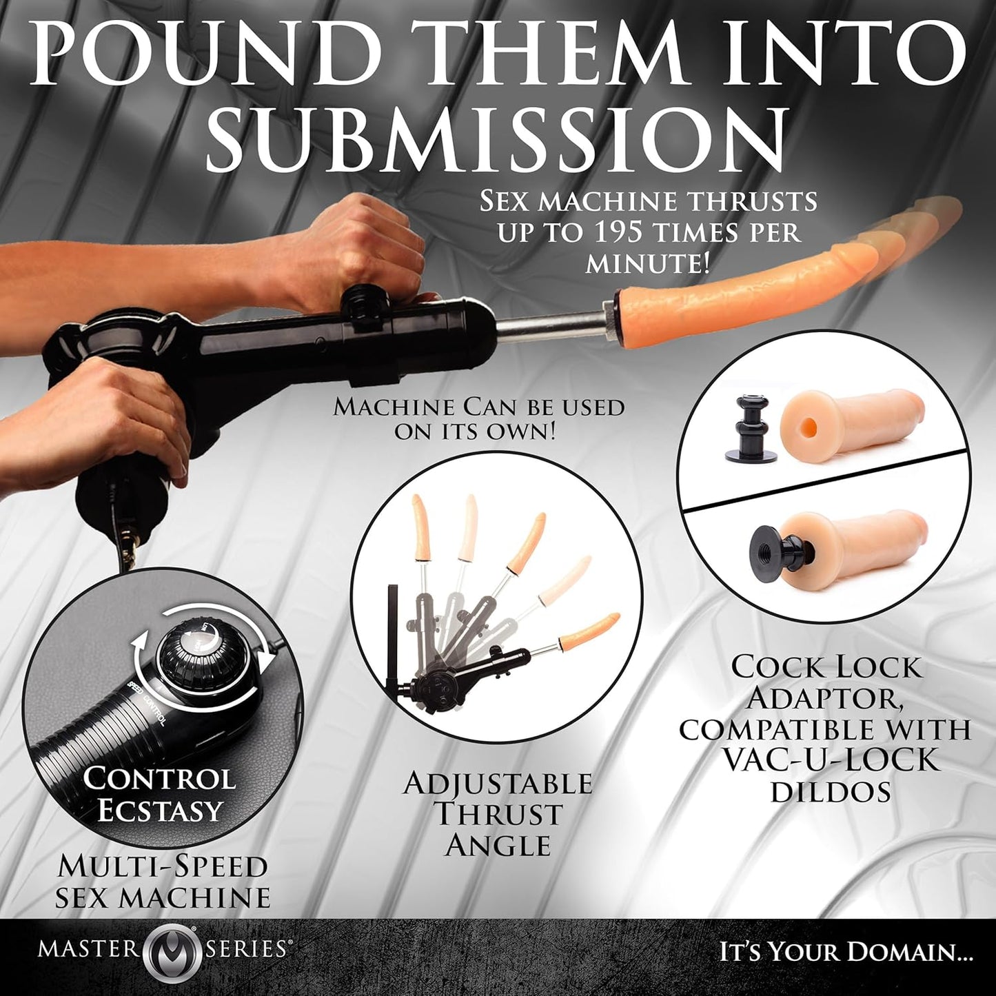 EchoFrame BDSM Leg Spreader Obedience Sex Machine