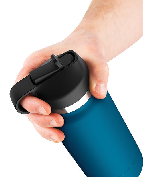 PDX Plus Fuck Flask Private Pleaser Stroker - Claro/Azul
