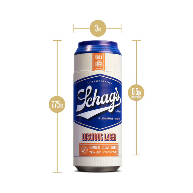 Blush Schag's Luscious Lager Stroker - Esmerilado