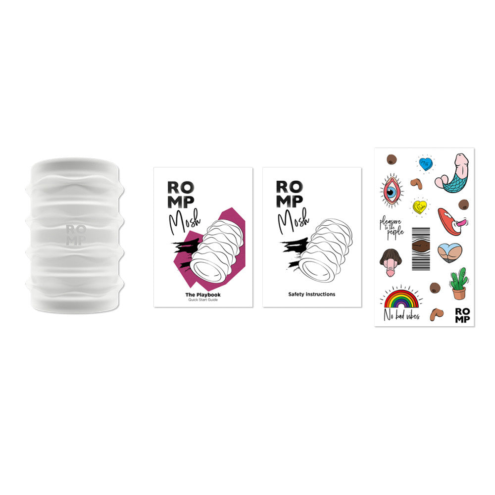 ROMP Mosh BJ Stroker - Transparent