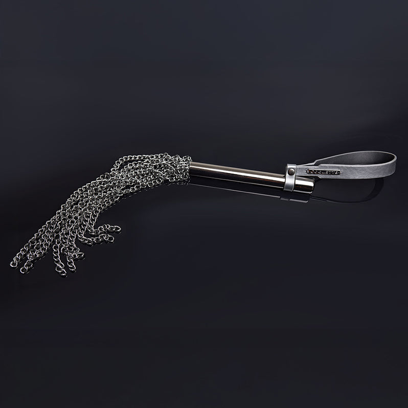 Mini-cravache Coquette Pleasure Glam gunmetal