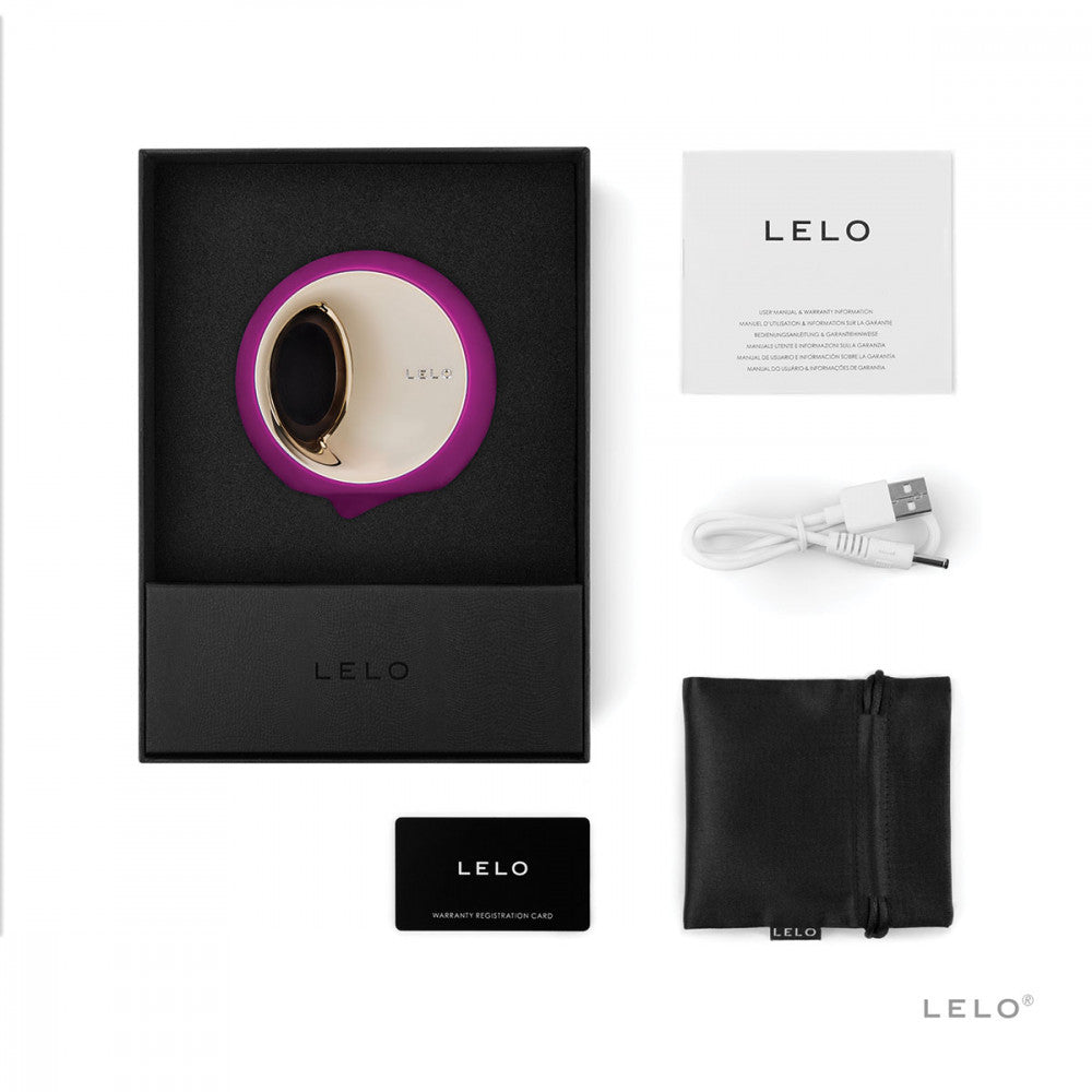 LELO Ora 3 Estimulador de sexo oral - Rosa oscuro