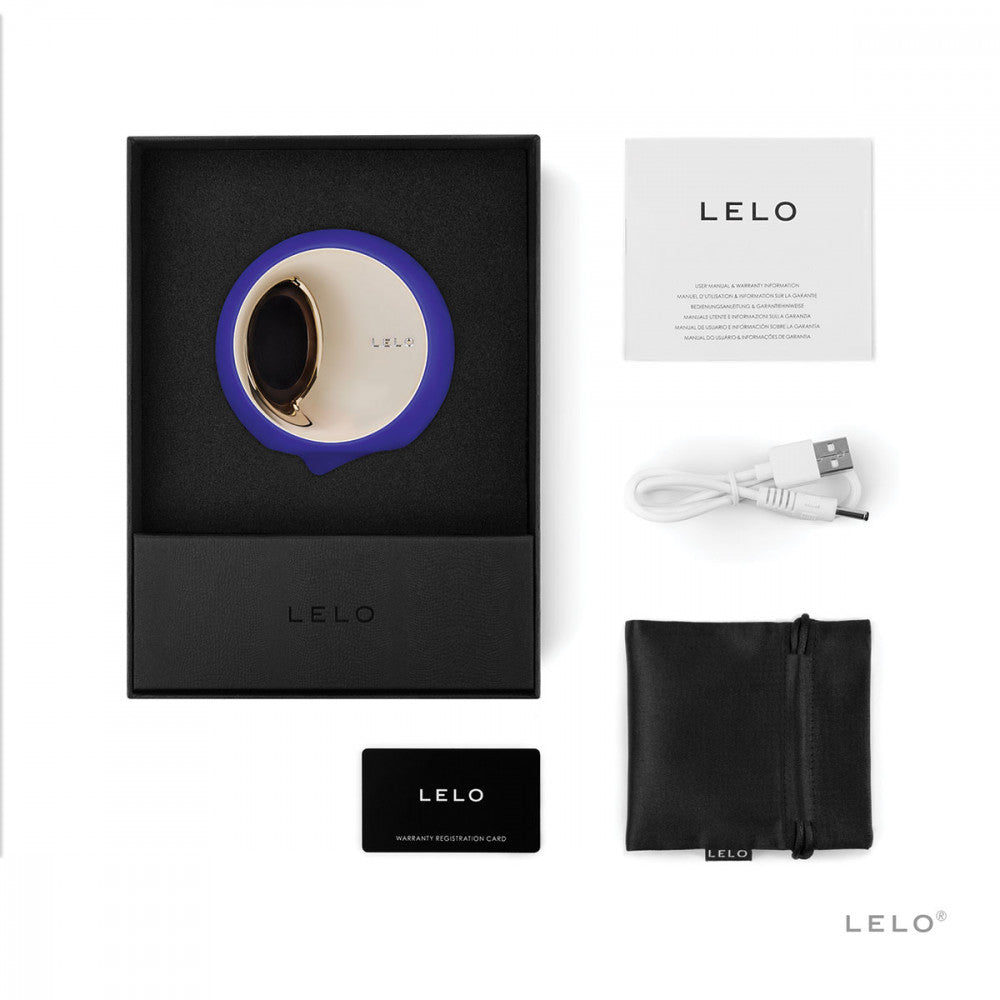 LELO Ora 3 Stimulateur de sexe oral - Bleu nuit