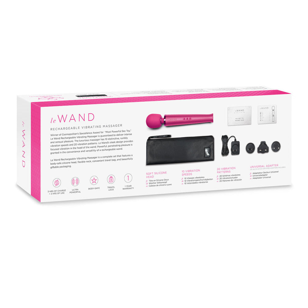 Masseur-baguette vibrant Le Wand - Magenta