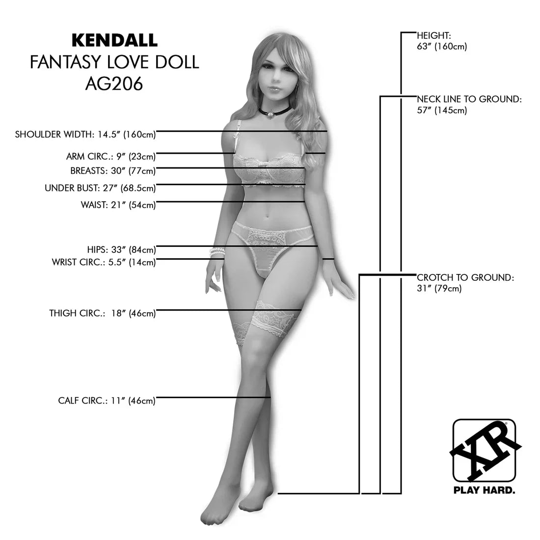 Poupée d'amour fantastique NextGen Kendall