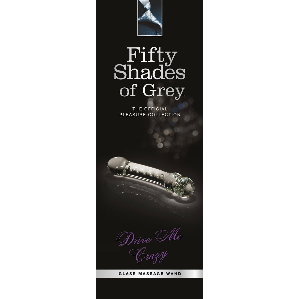Cinquante nuances – Baguette de massage en verre Drive Me Crazy
