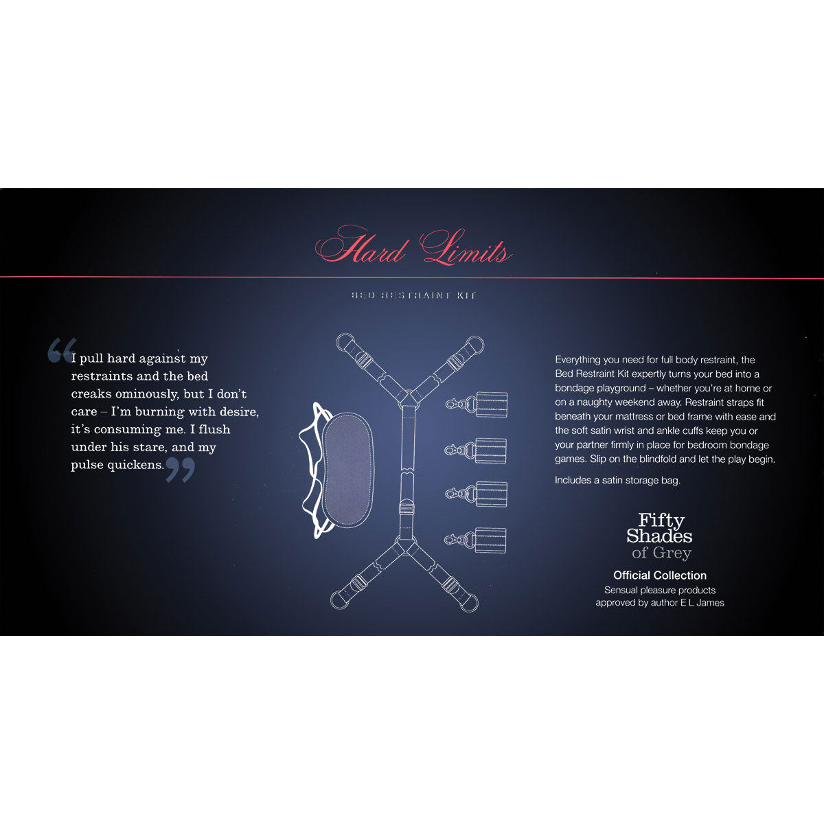 Cincuenta sombras - Kit de restricción universal de límites duros
