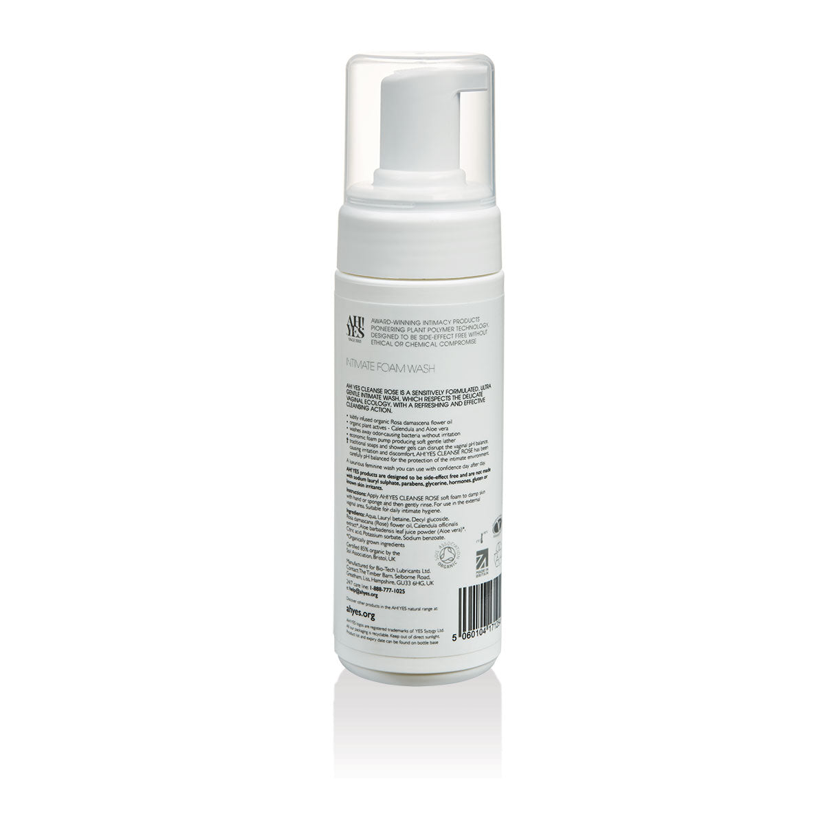 AH! YES Limpiador Íntimo 5.1oz - Aroma Rosas