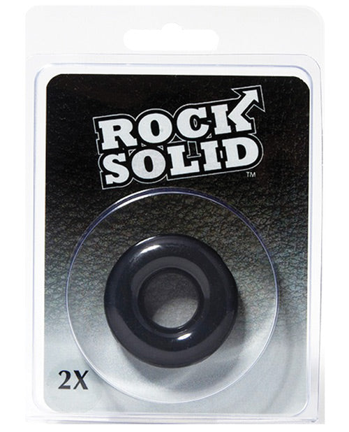 Anneau Donut Noir 2" Rock Solid