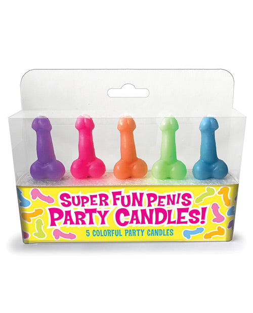Bougies d'Anniversaire Super Amusantes - Lot de 5