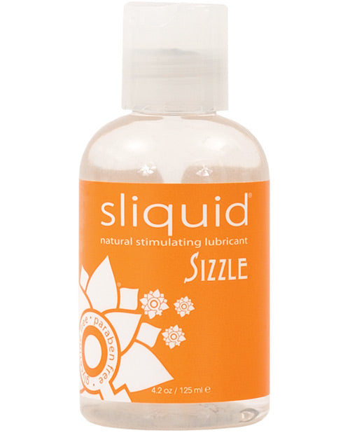Sliquid Sizzle Lubrifiant Chauffant Sans Glycérine Ni Parabène - 125 ml