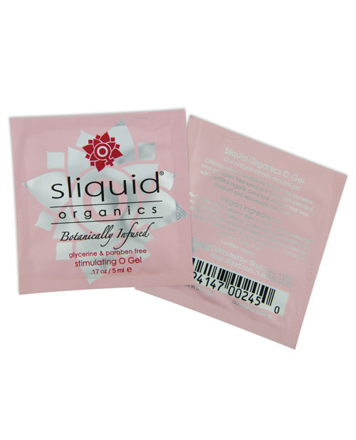 Sliquid Organics O Gel - Almohada de 0.17 oz