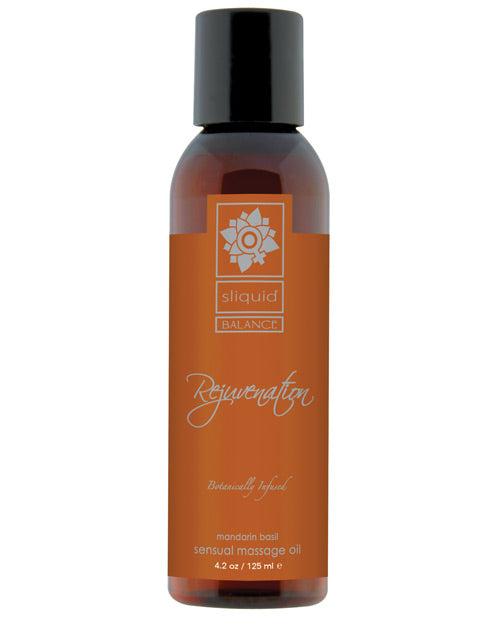 Huile de massage Sliquid Organics - 125 ml Rejuvenate
