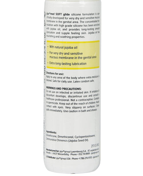 Pjur Med Soft Glide Lubrifiant Personnel à Base de Silicone - Flacon de 100 ml