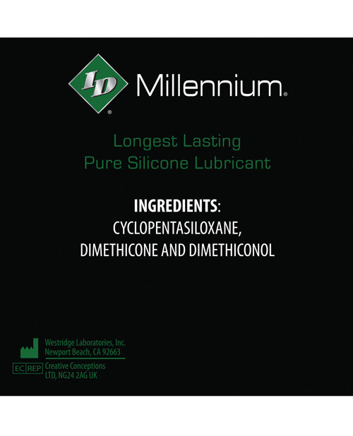 ID Millennium Lubricante de silicona - Botella de 8.5 oz