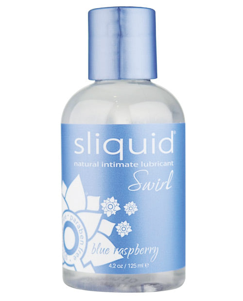 Lubrifiant Sliquid Naturals Swirl - 4.2 oz Framboise Bleue