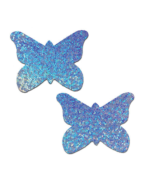 Pastease Papillon Scintillant Premium - Bleu Taille Unique
