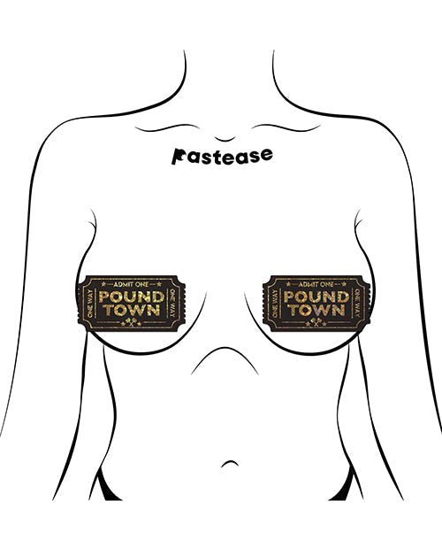Pastease Premium Pound Town Pailleté - Noir Taille Unique