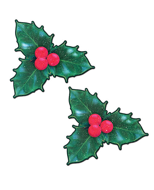 Cache-tétons de Noël Pastease Premium – Vert taille unique