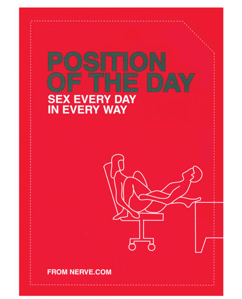 Position du jour Sexe tous les jours de toutes les manières livre