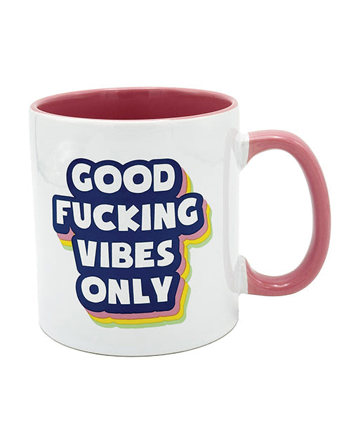 Mug d'attitude "Good Fucking Vibes Only" - 65 cl