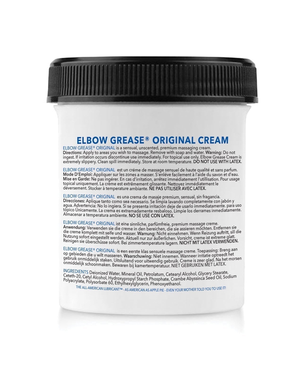 Crème Elbow Grease Format Voyage - 3,4 oz