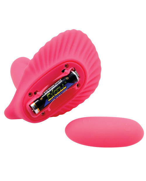 Bonito y elegante control remoto tipo concha de 30 funciones - Fucsia